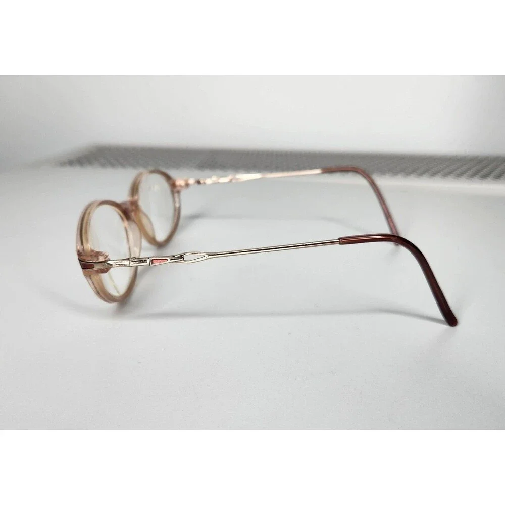 Womens Leapard/Peacock Print 53/16 Eyeglasses Frames